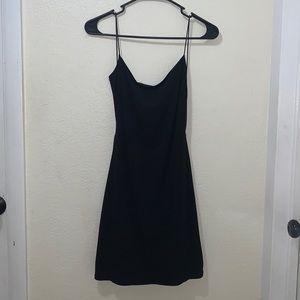 Black Sparkly Mini Dress